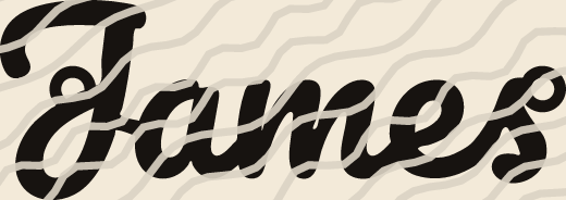 James name art view 3