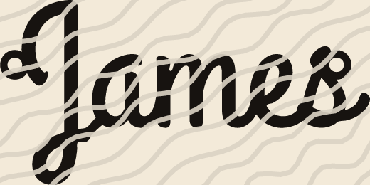James name art view 3