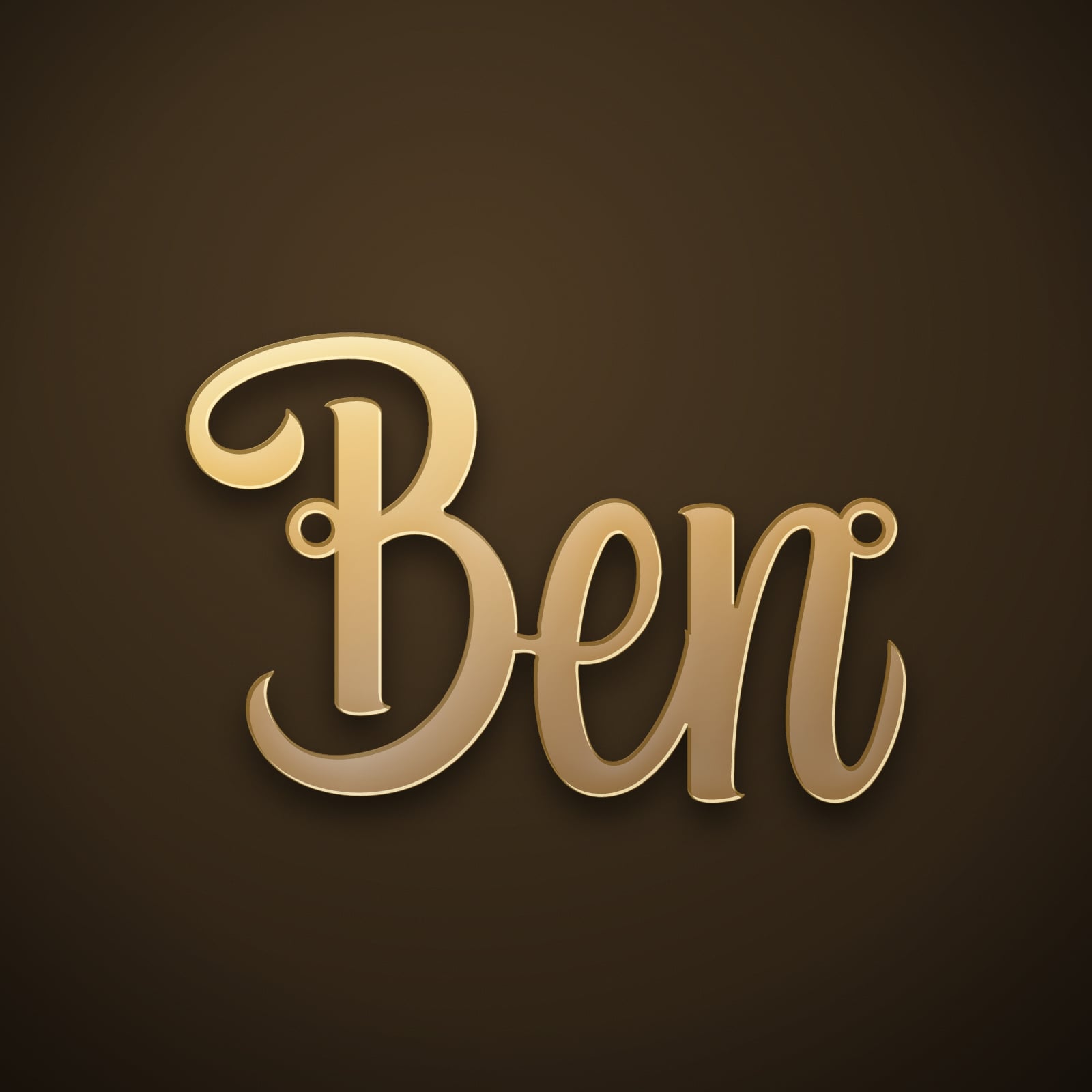 Ben name art