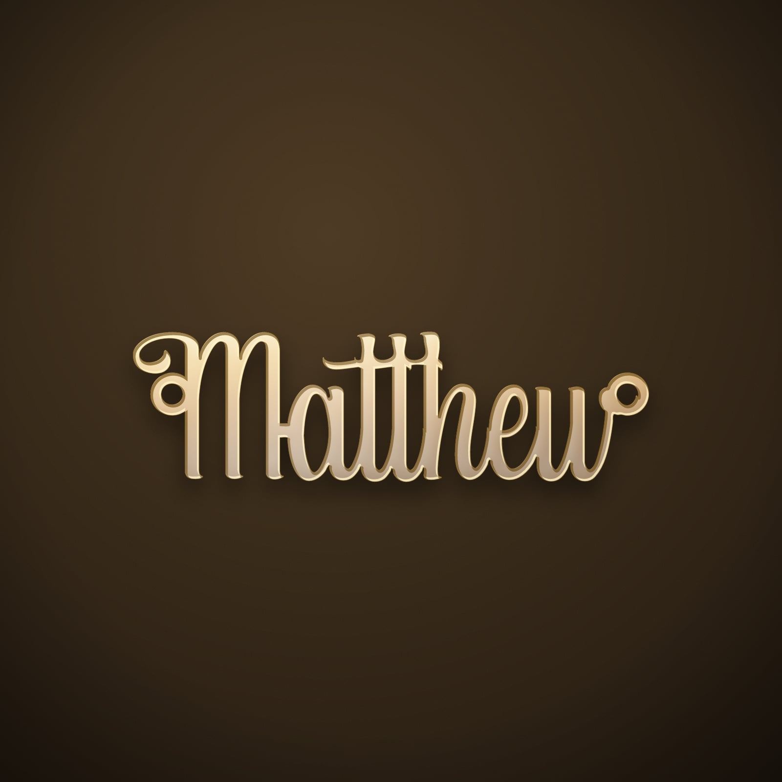 Matthew name art