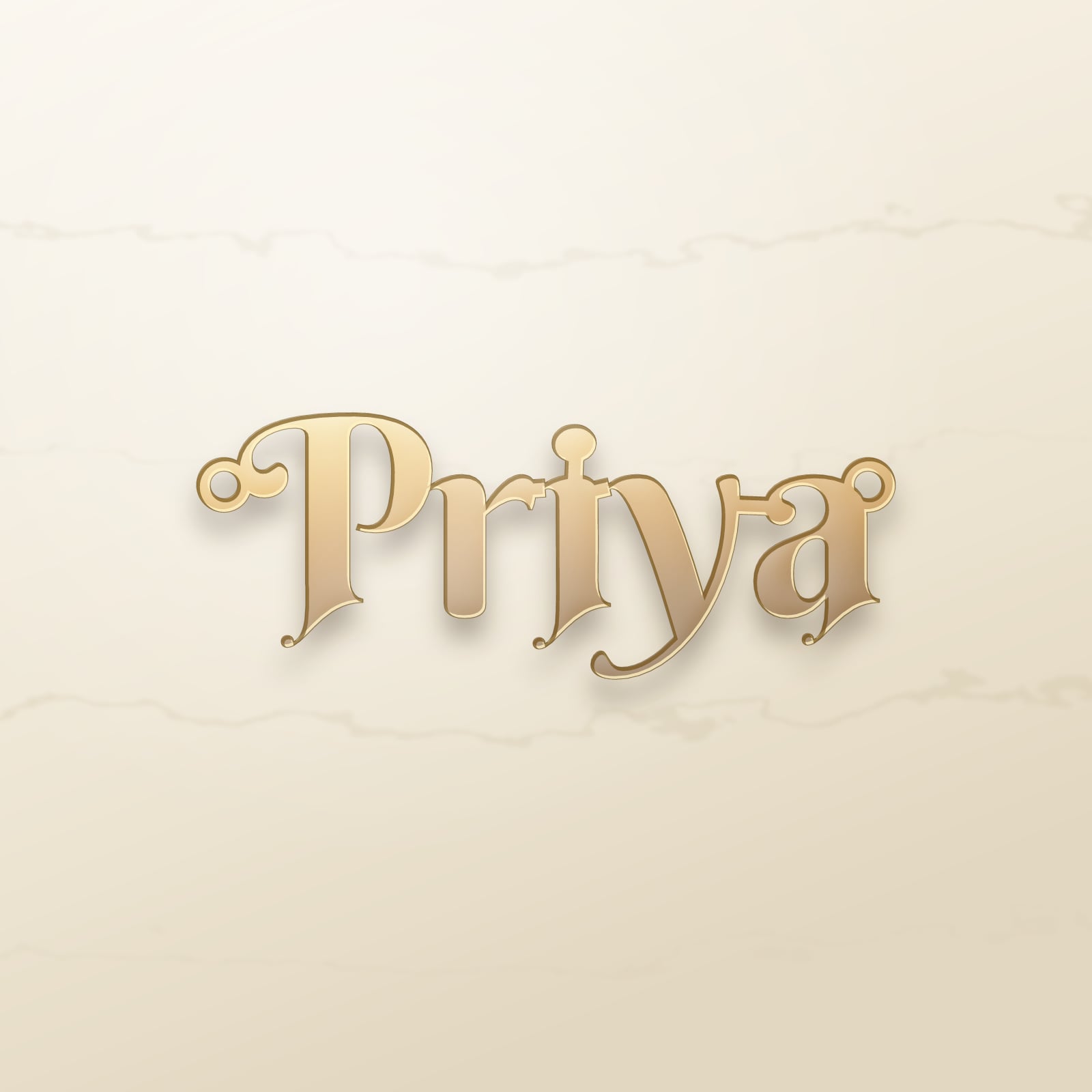 Priya name art view 4
