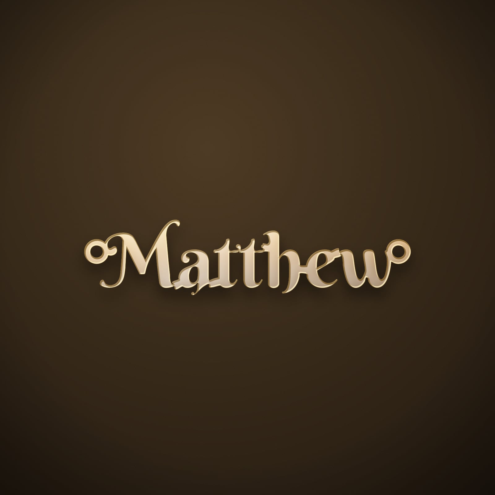 Matthew name art