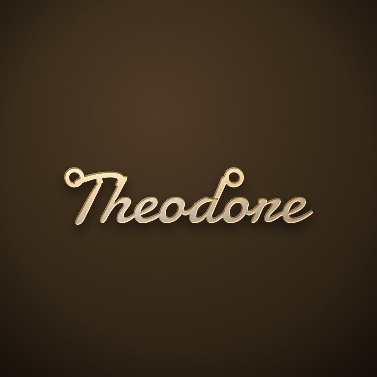Theodore name art