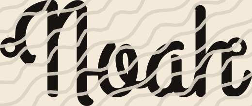 Noah name art view 3
