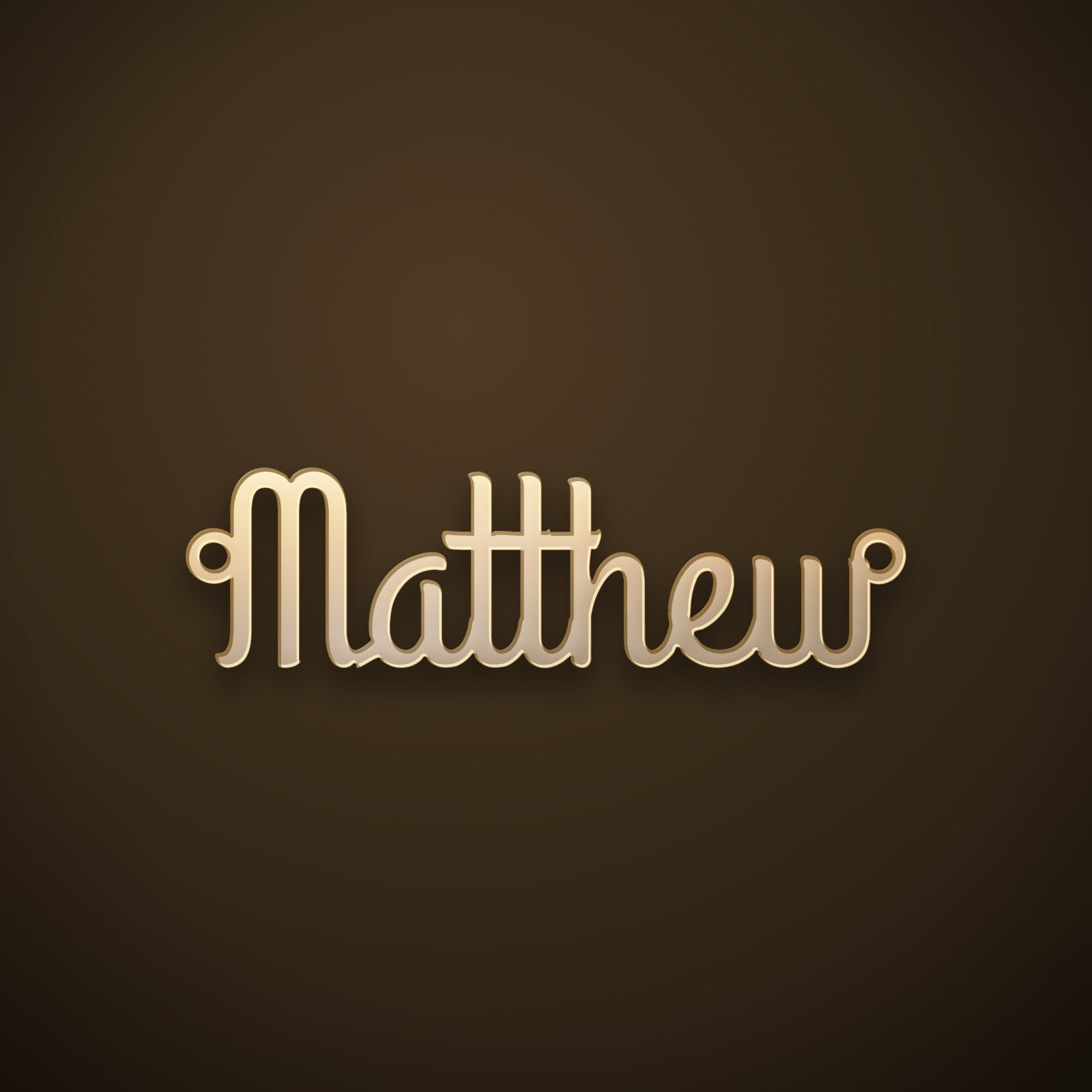 Matthew name art
